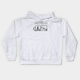 The Museum of Asteroid Accomplishments Kids Hoodie